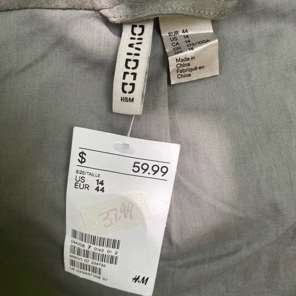 H&M Faux Suede Jacket - Picture 7 of 7